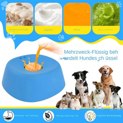 Dog Lick Bowl,Slow Feeder Dog Bowls, Anxiety-Relief Feeding Solution