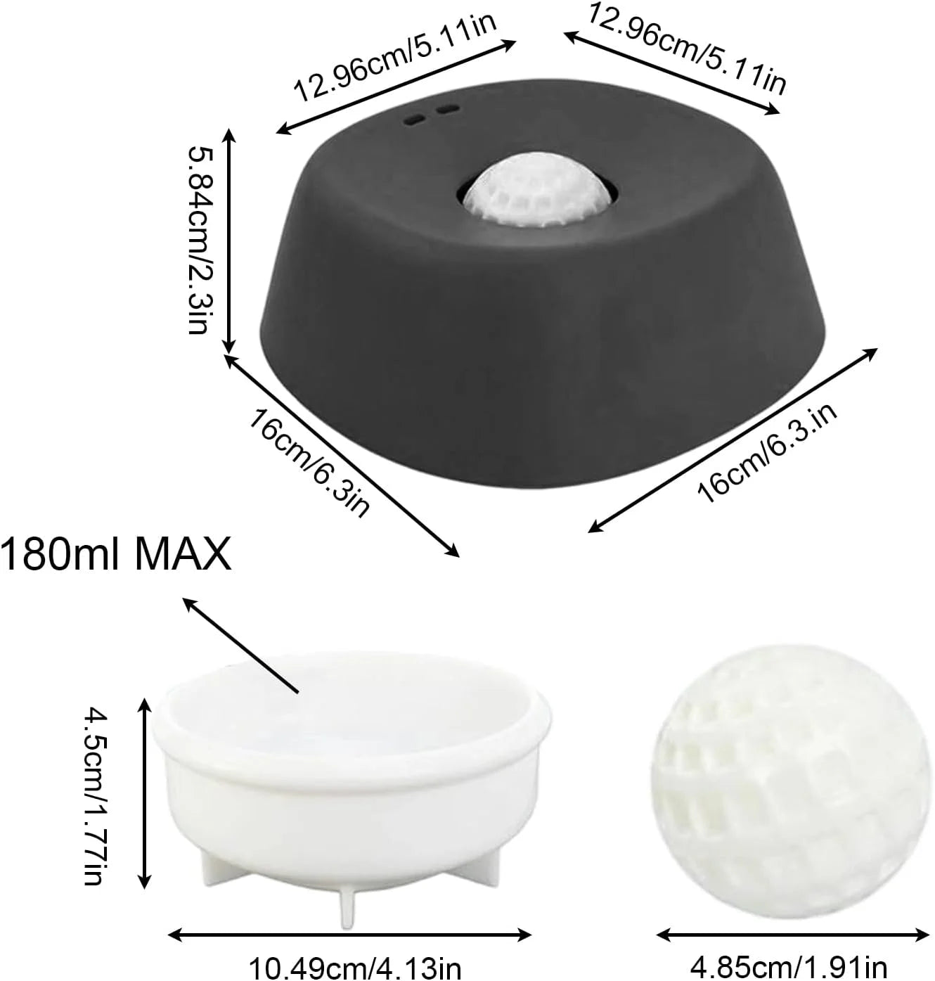 Dog Lick Bowl,Slow Feeder Dog Bowls, Anxiety-Relief Feeding Solution